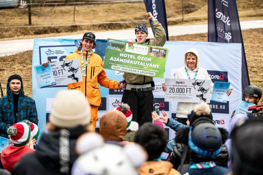 FSOB Slopestyle Men pódium